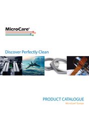 PRODUCT CATALOGUE MicroCare® Europe