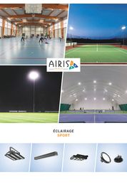 AIRIS Catalogue contextuel Sport 2017 - LED lightings for sport