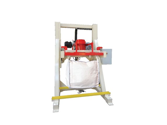 Big Bag filling station for manual or automatic bag filling by weighing