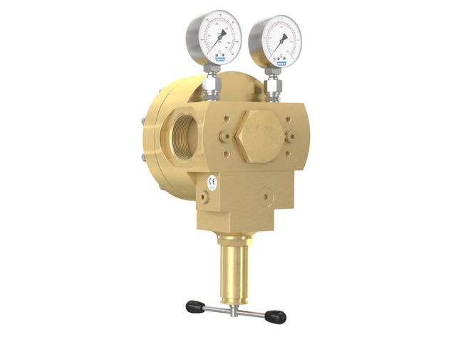 Dome Pressure Regulator 757LE/S, complete solution