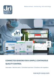 JRI MySirius: Connected monitoring solution for a simple, continuous quality control