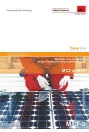Catalogue MC3 et MC4 for PV installers
