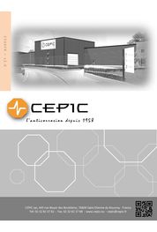 CEPIC brochure, graphite centrifugal pumps, plastic pumps, graphite heat exchangers, CEPIC H2SO4 dilution skids