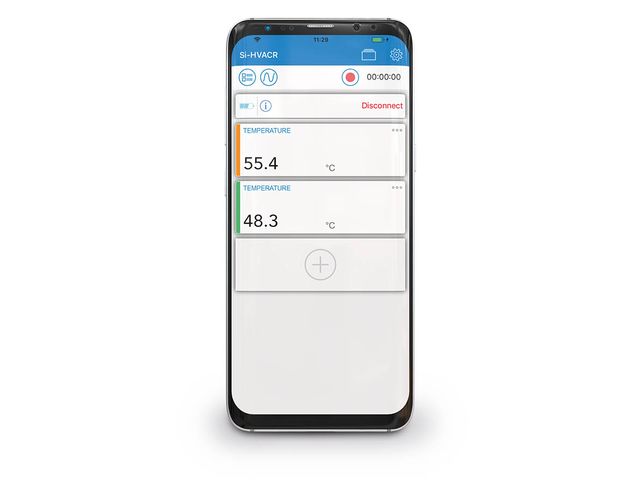 Si-HVACR Measurement Mobile App
