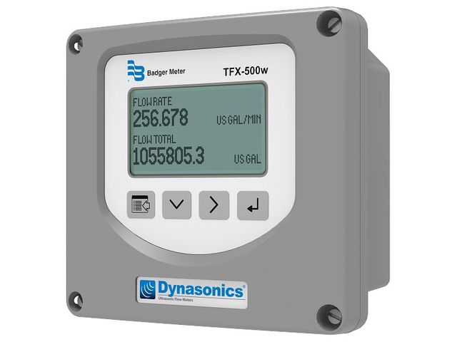 Ultrasonic flowmeter for clean liquids TFX-500w