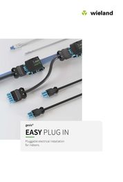 gesis® Easy Plug In - Pluggable electrical installation for indoors