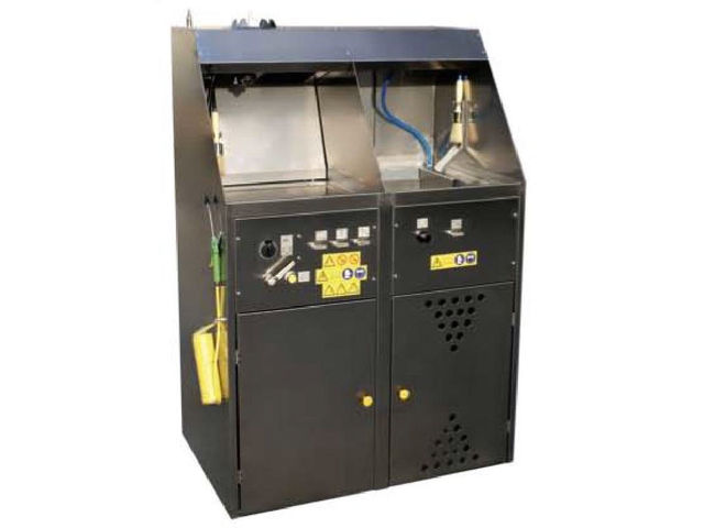 Automatic and manual ATEX fountain with solvent and detergent : TOP CLEANER D100