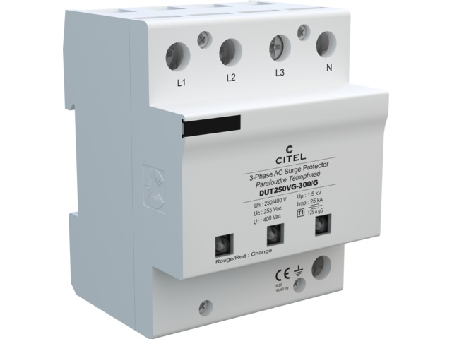 Type 1+2+3 AC surge protector