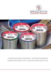 SOLDERING and BRAZING MATERIALS