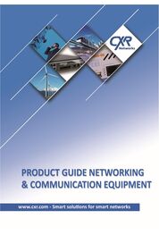 Product Guide Networking & Communication Equipment