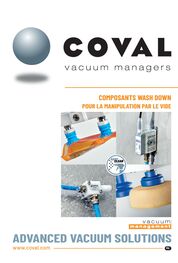 WASH DOWN COMPONENTS FOR VACUUM HANDLING