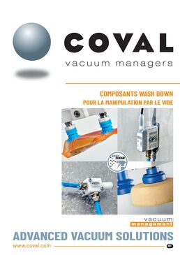 WASH DOWN COMPONENTS FOR VACUUM HANDLING