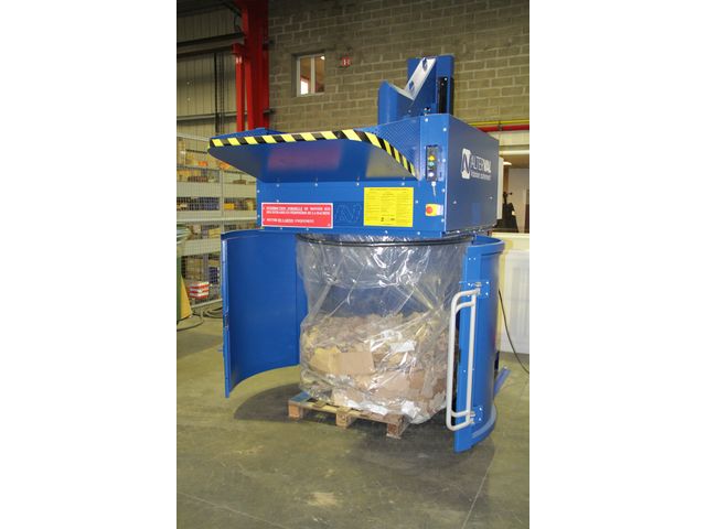 VALPAK ROTARY COMPACTOR (for cardboard, crate, plastic)