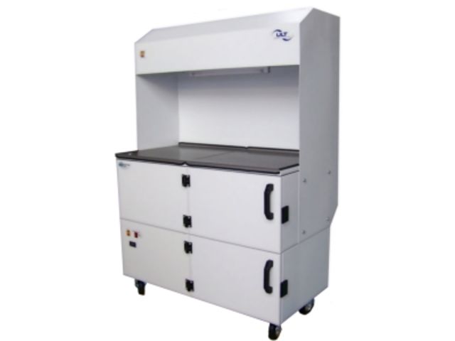 Mobile extracting and universal downdraft table ASE 1000