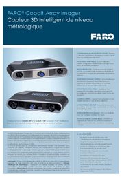 Technical sheet FARO Cobalt Array Imager