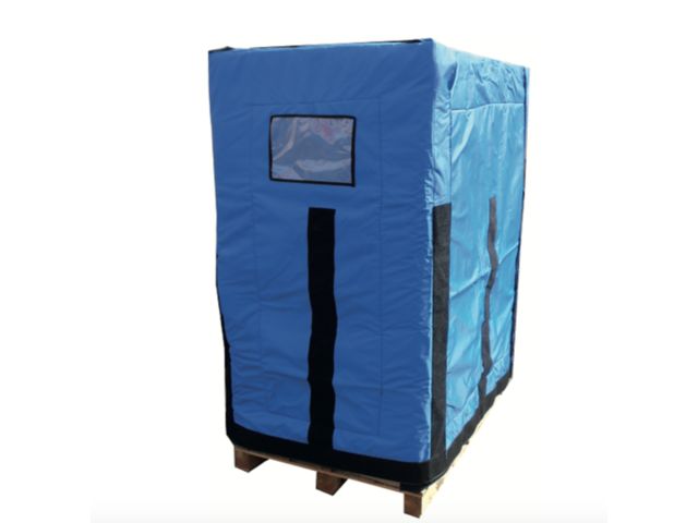 Reusable 5-sided thermal cover 830 x 1210 x height between 1170 and 1500