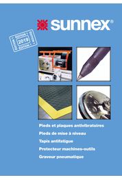 Sunnex antivibration and ergonomic products 2019