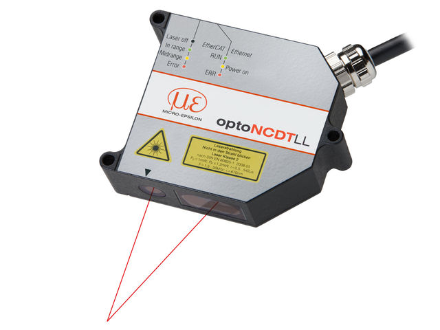 Laser triangulation sensor: optoNCDT 2300LL