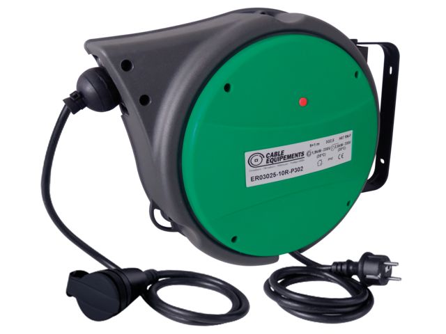Enrouleur pour voiture électrique - GREEN REEL Wallbox - CABLE