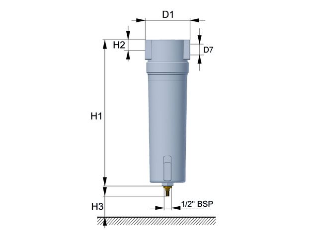 FILTERS FOR PNEUMATIC NETWORK  type SIA 16 bars - Boxes - Other compressed air filters