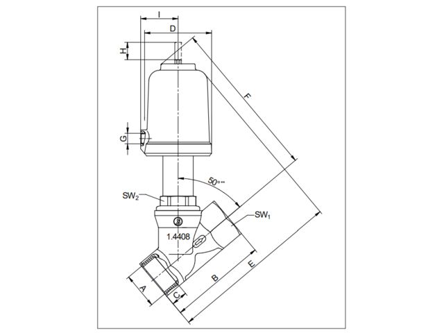 Pneumatically operated angle seat valve type 7010 | Contact Schubert ...