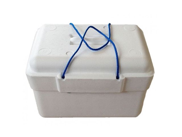 polystyrene cooler