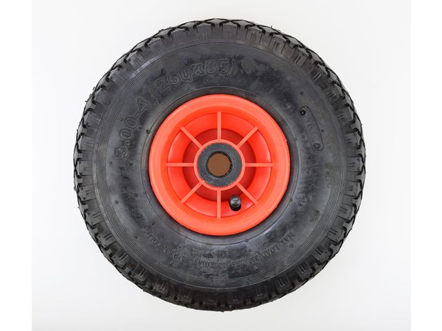 Tyre for Wheelbarrow Sack Truck Wagon 3.00-4 260x85-Steel Rim 