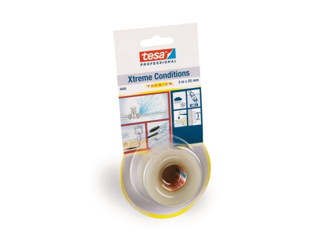 Self-welding silicon tape for an instant hermetic seal : tesa® Professional  4600 Xtreme Conditions