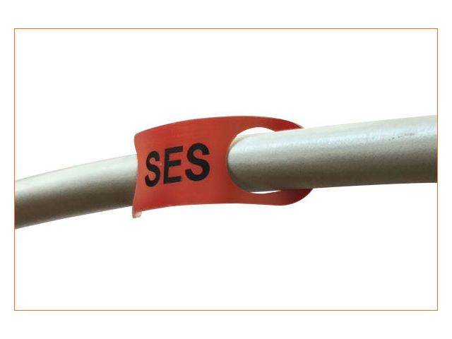 SES-Sterling Self adhesive cable marker book SM0-9 