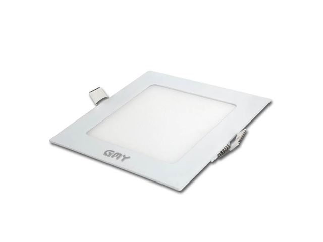 Ultra-thin Square Recessed LED Panel Light - 9W, 4000K, 150 mm | Contact EURO DEVELOPMENTS