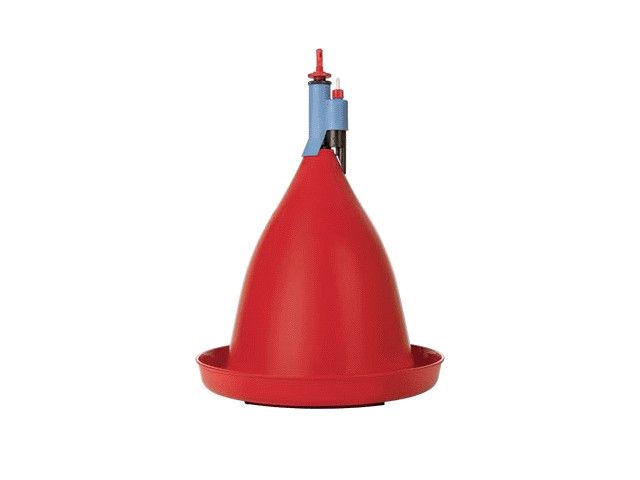 Automatic suspending drinking through for low pressure