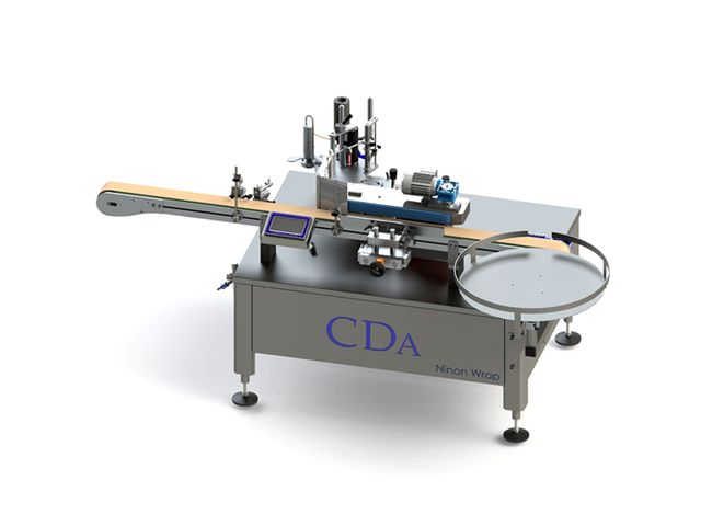 Automatic Labelling Machine for Cylindrical Products - Ninon Wrap Model