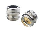 Brass cable gland with double lamella gasket| SKINTOP MS-M BRUSH 63x1,5 plus