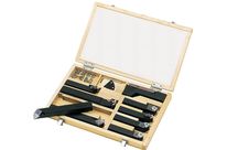 Clamped Turning Tool Set 16/20/24 mm, 9-pc