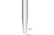 WELD-IN BARSTOCK THERMOWELL ACCORDING TO DIN 43772 FORM 4 - TW007-01
