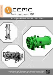 Graphite heat exchangers from CEPIC