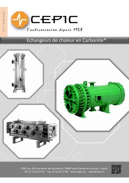 Graphite heat exchangers from CEPIC