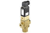 Solenoid valve for low pressures and vacuum : Type 0344