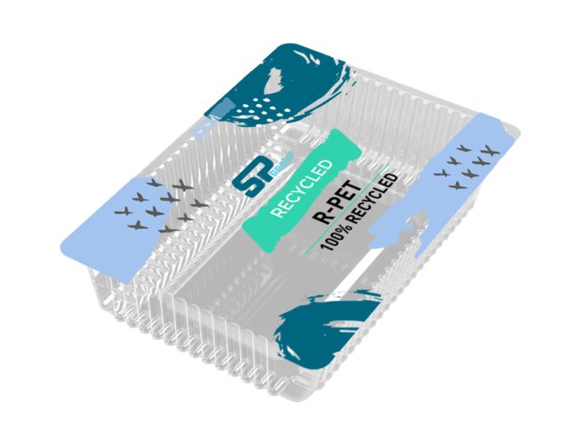 Thermoformable rPET monolayer laminate 
