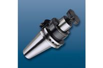 Face mill arbor with coolant exit bores on the end face: SK 40 form ADB DIN 69871