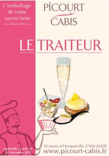 Caterer packaging catalog