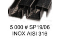SP 19 - 1/4 Stainless Steel Staples - Box of 5000 Staples : AgSP19I5M