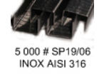 SP 19 - 1/4 Stainless Steel Staples - Box of 5000 Staples : AgSP19I5M
