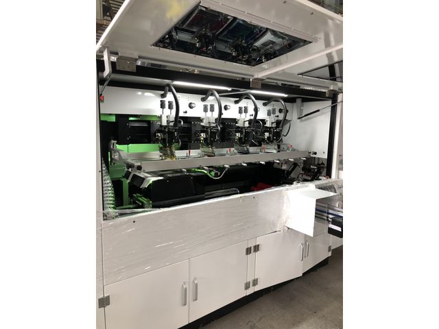 Shuttle and automatic screen printing machine - LVM N 2-4 CUV-G
