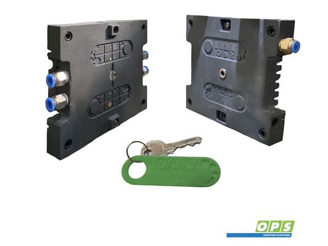 Plastic injection moulding with 3D-printed mould cavity (ideal for small series)