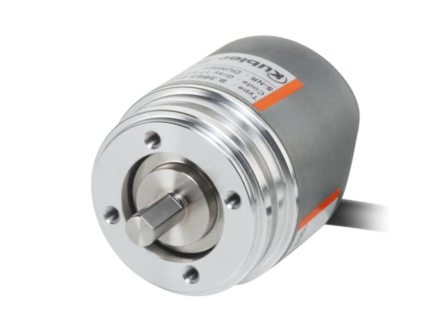 Encoders Absolute multiturn Sendix F3668, CANopen, Ø 36 mm, optical, shaft.