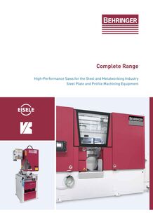 Complete Range Brochure - BEHRINGER Group