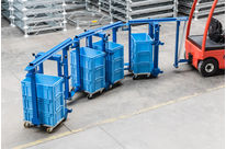 Milkrun train / LEAN Manufacturing - Crossing Storci Model