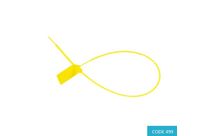 Plastic Tamper Evident Seals (150mm x 2mm) - CODE 499