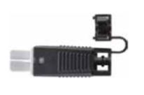 Connector and bus socket 2-p